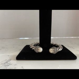 Authentic David Yurman Bracelet Pearl/diamonds
